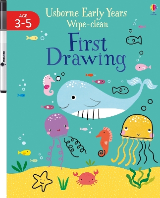 Book cover for Early Years Wipe-Clean First Drawing