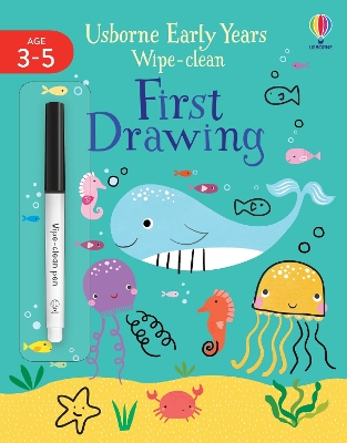 Book cover for Early Years Wipe-Clean First Drawing