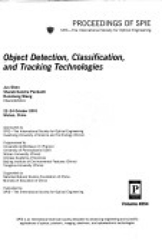 Cover of Object Detection, Classification, and Tracking Technologies