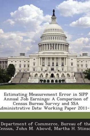 Cover of Estimating Measurement Error in Sipp Annual Job Earnings