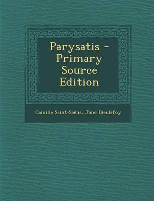 Book cover for Parysatis