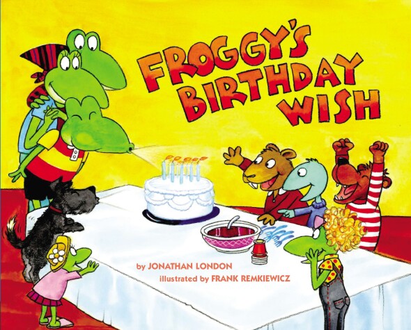 Book cover for Froggy's Birthday Wish
