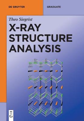 Cover of X-Ray Structure Analysis