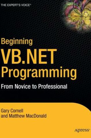 Cover of Beginning VB.NET Programming