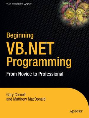 Book cover for Beginning VB.NET Programming