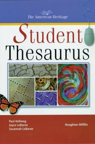 Cover of The American Heritage Student Thesaurus