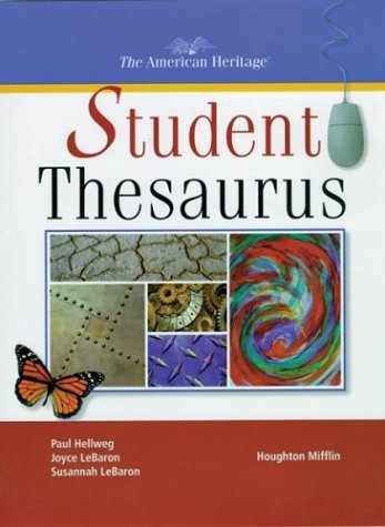 Book cover for The American Heritage Student Thesaurus