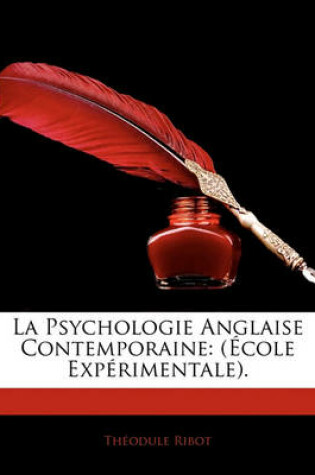 Cover of La Psychologie Anglaise Contemporaine