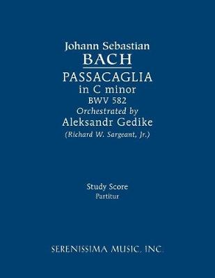 Book cover for Passacaglia in C minor, BWV 582