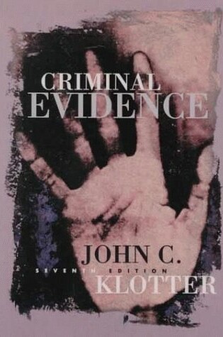 Cover of Criminal Evidence