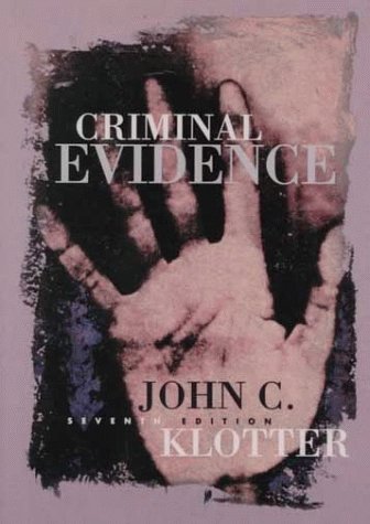 Cover of Criminal Evidence