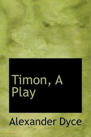 Cover of Timon, a Play