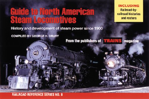 Book cover for A Guide to North American Steam Locomotives