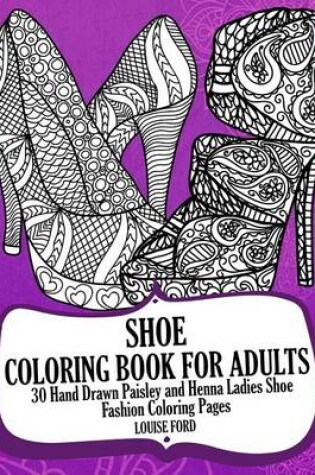 Cover of Shoe Coloring Book For Adults