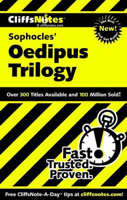 Cover of Cliffsnotes on Sophocles' Oedipus Trilogy