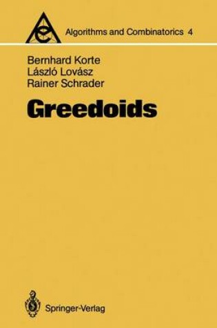 Cover of Greedoids
