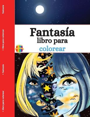 Book cover for Libro para colorear de fantasía