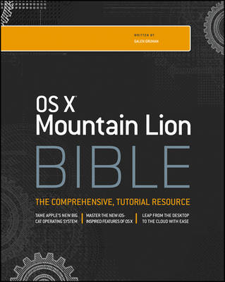 Cover of OS X Mountain Lion Bible