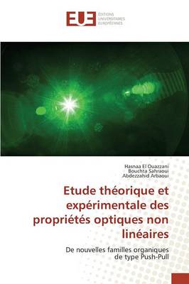 Book cover for Etude Theorique Et Experimentale Des Proprietes Optiques Non Lineaires