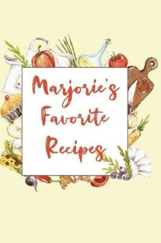 Cover of Marjorie's Favorite Recipes