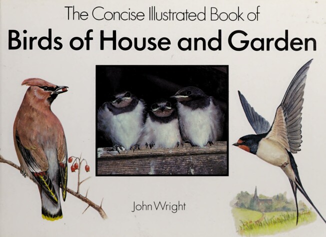 Book cover for Concise Illustrated Book of Garden Birds