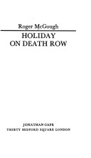 Book cover for Holiday on Death Row