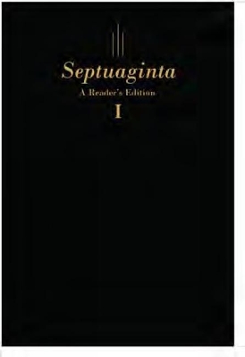 Cover of Septuaginta: A Reader's Edition Flexisoft