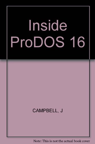 Book cover for Inside ProDOS 16