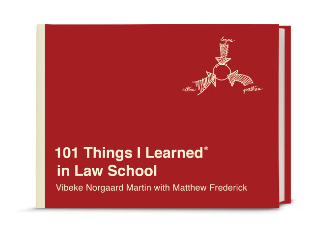 Book cover for 101 Things I Learned® in Law School