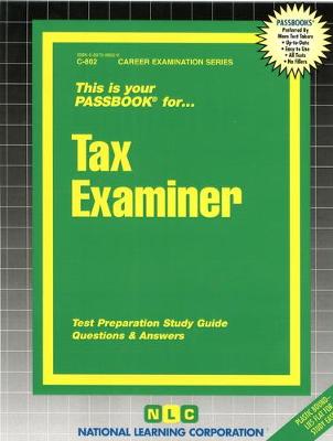 Book cover for Tax Examiner