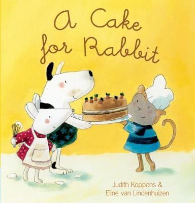 Book cover for A Cake for Rabbit