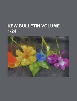 Book cover for Kew Bulletin Volume 1-24