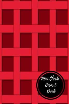 Book cover for Mini Check Record Book