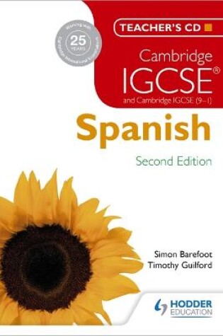 Cover of Cambridge IGCSE® Spanish Teacher's CD-ROM Second Edition