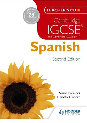 Book cover for Cambridge IGCSE® Spanish Teacher's CD-ROM Second Edition