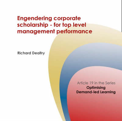 Book cover for Engendering Corporate Scholarship