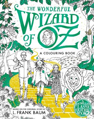 Book cover for The Wonderful Wizard of Oz Colouring Book