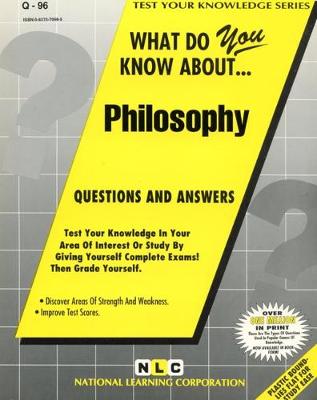 Book cover for PHILOSOPHY