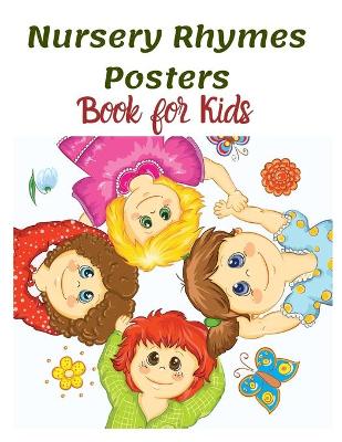 Book cover for Nursery Rhymes Posters Book for Kids