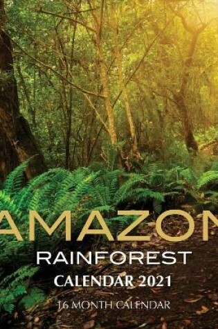 Cover of Amazon Rainforest Calendar 2021