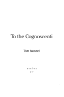 Book cover for To the Cognoscenti
