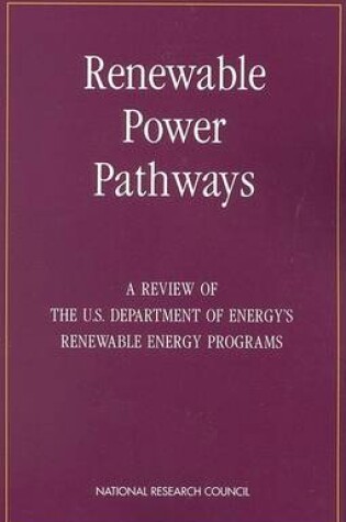 Cover of Renewable Power Pathways