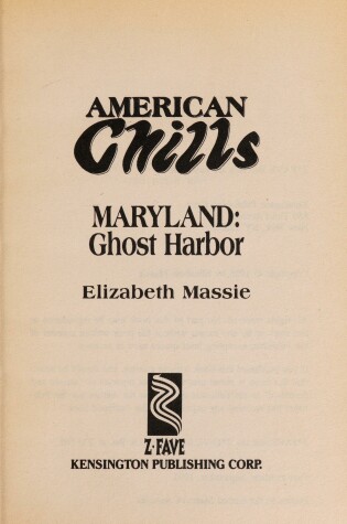 Cover of Maryland: Ghost Harbor
