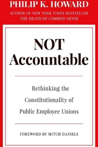 Cover of Not Accountable