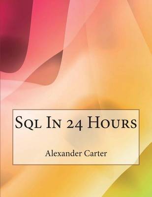 Book cover for SQL in 24 Hours