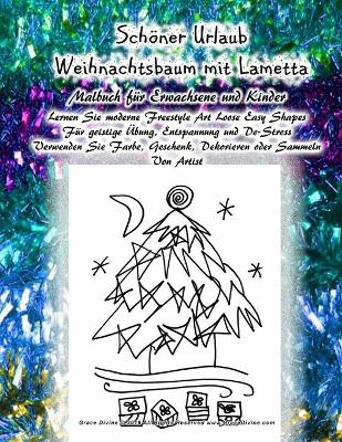 Book cover for Schoner Urlaub Weihnachtsbaum mit Lametta Malbuch fur Erwachsene und Kinder