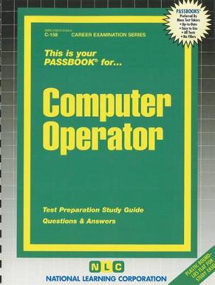 Book cover for Computer Operator