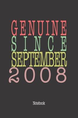 Book cover for Genuine Since September 2008