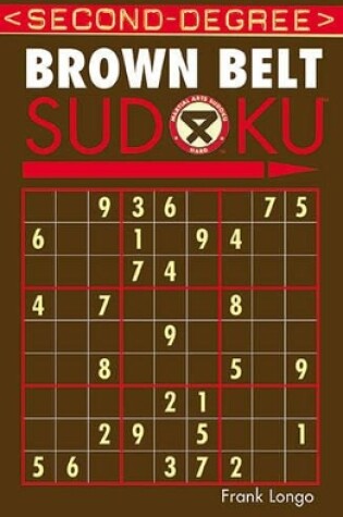 Cover of Second-Degree Brown Belt Sudoku®