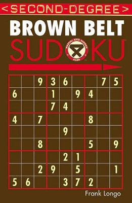 Book cover for Second-Degree Brown Belt Sudoku®